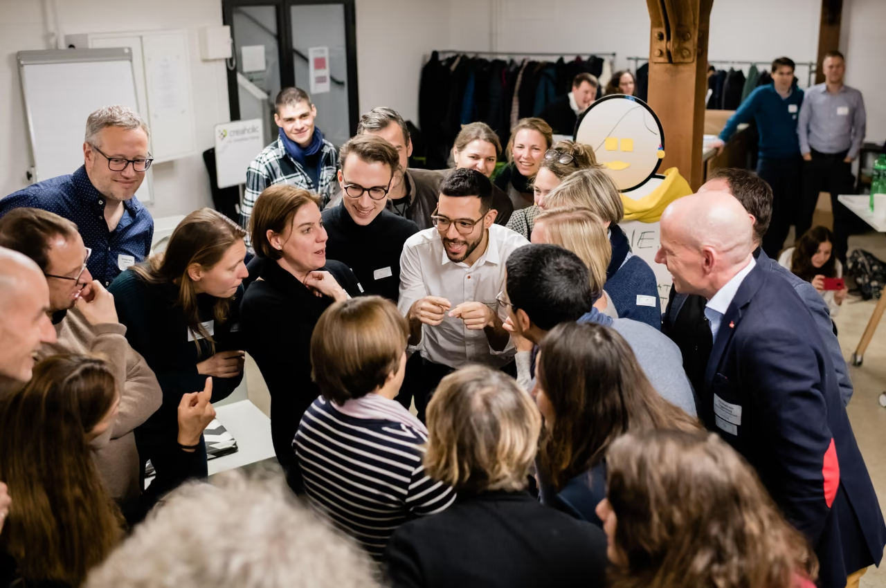 Notre équipe travaillant ensemble